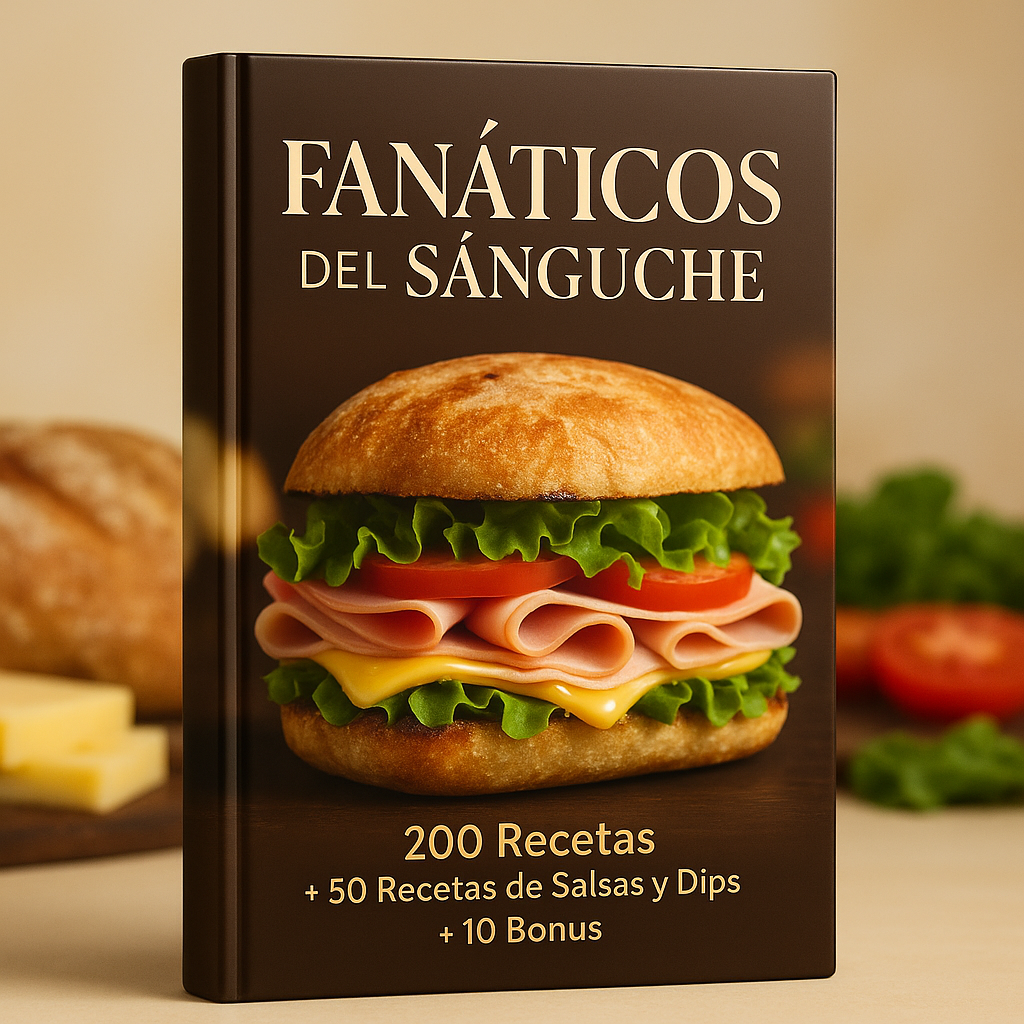 FANATICOS DEL SÀNGUCHE - 200 RECETAS + 100 RECETAS DE SALSA PARA ACOMPAÑAR